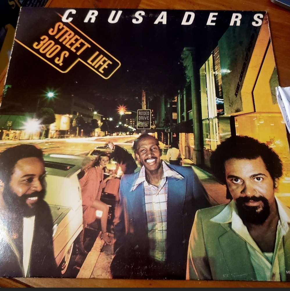 Crusaders vinyl record LP 12',made in USA , vintage , inner sleeve original,